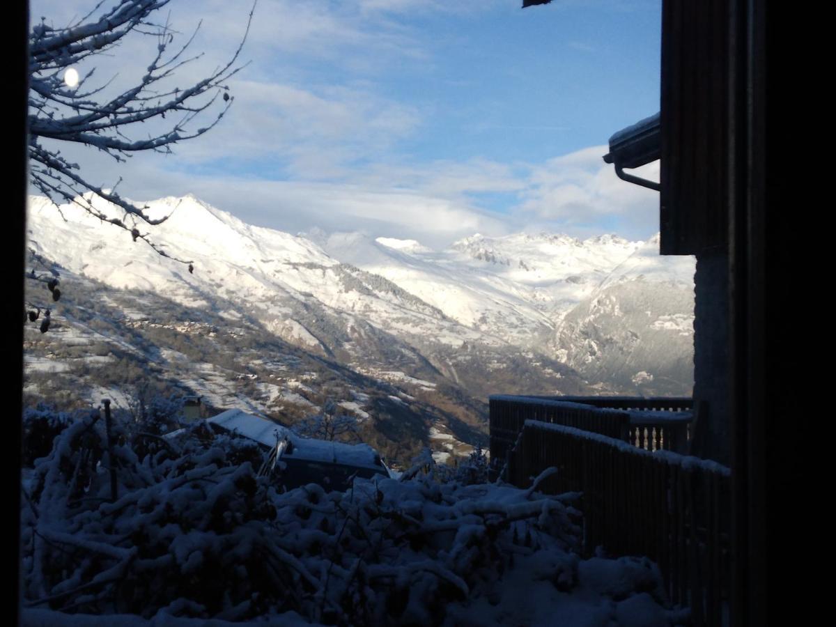 La Plagne Proche Montchavin Appartement Calme Vue Top Eksteriør billede